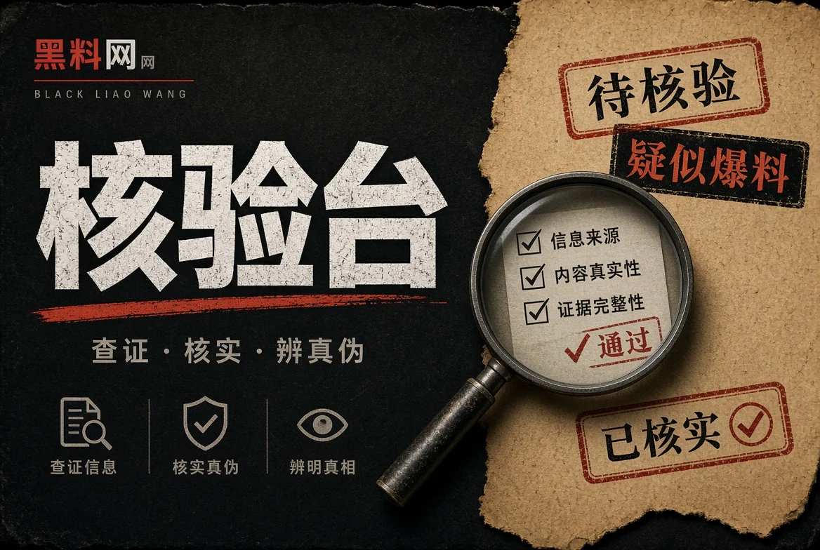 信息查证与证据边界