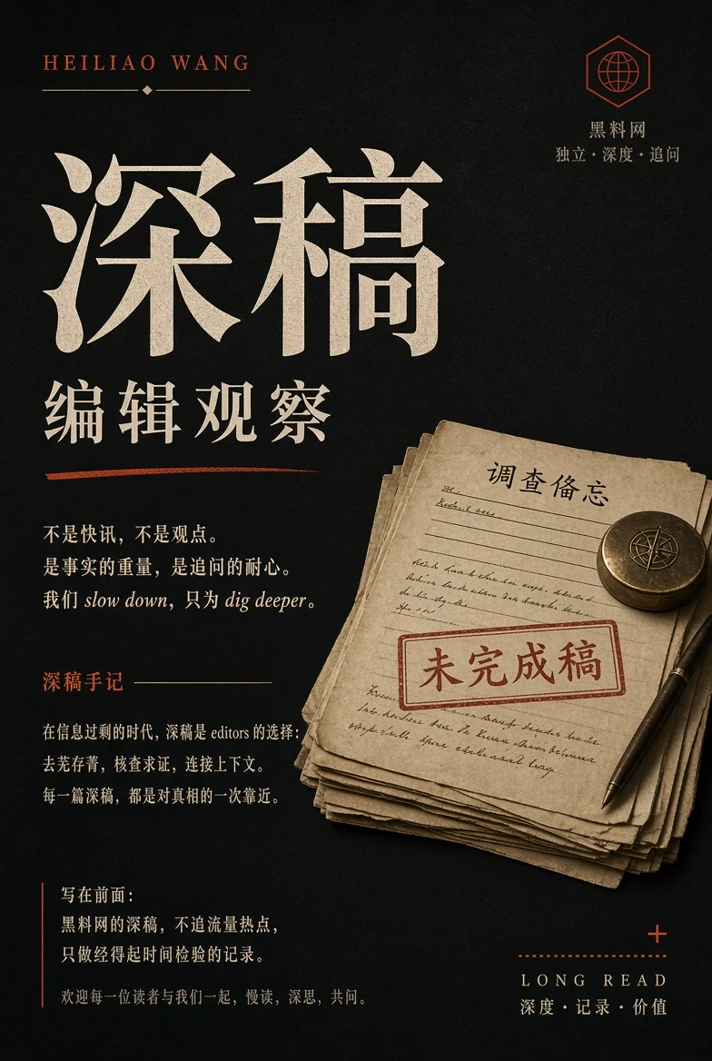 纵深观察编辑文章